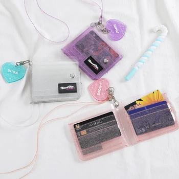 PVC Laser Card Transparent Coin Purse Women Wallet Clear Short Purse Mini Money Wallet Card Holder Bolsas Female Zipper Wallets
PVC Laser Card Transparent Coin Purse Women Wallet Clear Short Purse Mini Money Wallet Card Holder Bolsas Female Zipper Wallets