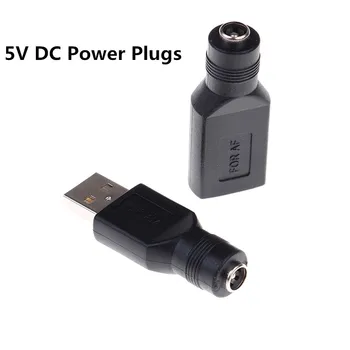 Female Jack To USB 2.0 Male Plug / Female Jack 5V DC Power Plugs Connector Adapter Laptop 5.5*2.1mm
Female Jack To USB 2.0 Male Plug / Female Jack 5V DC Power Plugs Connector Adapter Laptop 5.5*2.1mm