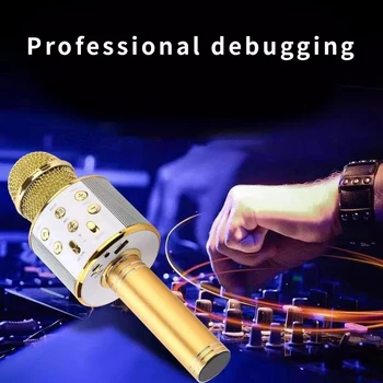 Bluetooth Karaoke Microphone Wireless Microphone Professional Speaker Handheld Microphone Player Singing Recorder Mic
Bluetooth Karaoke Microphone Wireless Microphone Professional Speaker Handheld Microphone Player Singing Recorder Mic