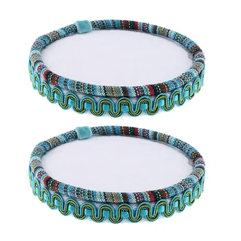 2Pcs Embroidered Decorated Wooden Beading Board Tray Mat Bead Organizer Sewing Jewelry Making Tools Crafts Display Plate - Blue
2Pcs Embroidered Decorated Wooden Beading Board Tray Mat Bead Organizer Sewing Jewelry Making Tools Crafts Display Plate - Blue