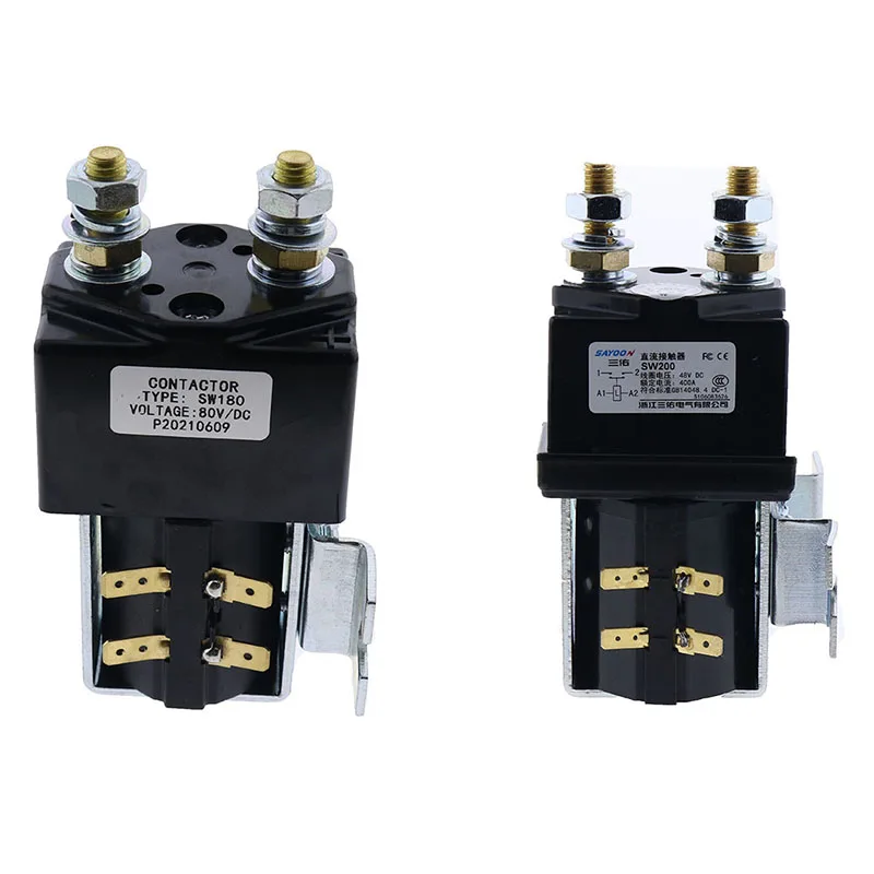 Solenoid SW80-2028P 48V 400A + Solenoid SW180 DC 80V for Yamaha Golf Cart Club Car Albright Curtis ZAPI B4SW11
Solenoid SW80-2028P 48V 400A + Solenoid SW180 DC 80V for Yamaha Golf Cart Club Car Albright Curtis ZAPI B4SW11