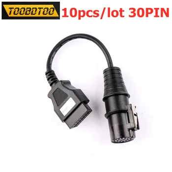 10pcs/lot Transfer Cable For IVECO 30Pin to OBD2 16Pin Female Connector For Truck For IVECO 30Pin OBD2 Extension Cable Adapter
10pcs/lot Transfer Cable For IVECO 30Pin to OBD2 16Pin Female Connector For Truck For IVECO 30Pin OBD2 Extension Cable Adapter