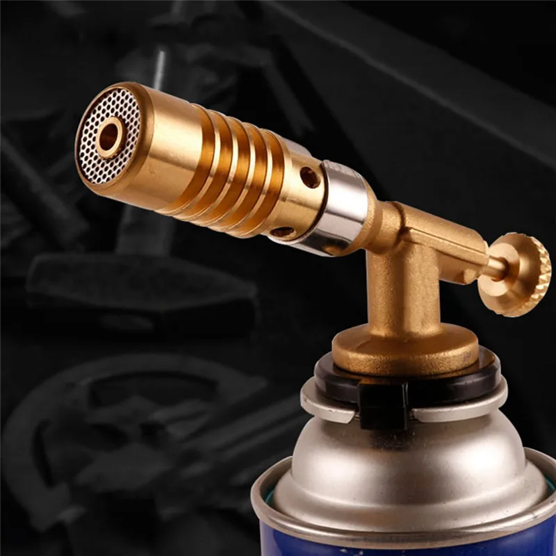 Gas Torch Flame Tool Blowtorch Copper Flame Butane Lighter Heating Welding For Outdoor Camping BBQ Heating Welding
Gas Torch Flame Tool Blowtorch Copper Flame Butane Lighter Heating Welding For Outdoor Camping BBQ Heating Welding