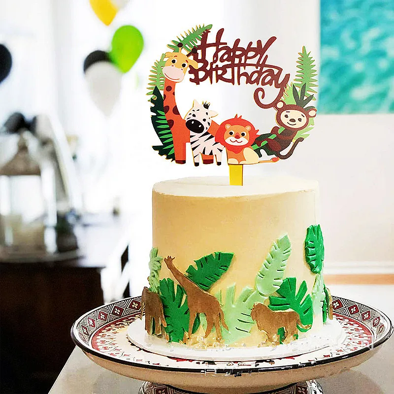 Jungle Marine Farm Animal Cake Decorations Cupcake Topper For Wedding,Baby Show,Kid Birthday Party
Jungle Marine Farm Animal Cake Decorations Cupcake Topper For Wedding,Baby Show,Kid Birthday Party
