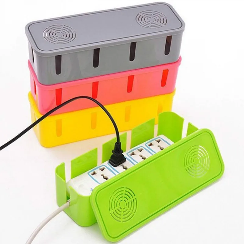 Plastic Cable Storage Box With Dissipation Hole Safety Power Cord Socket Protection Against Electric Wire Management Organizer
Plastic Cable Storage Box With Dissipation Hole Safety Power Cord Socket Protection Against Electric Wire Management Organizer
