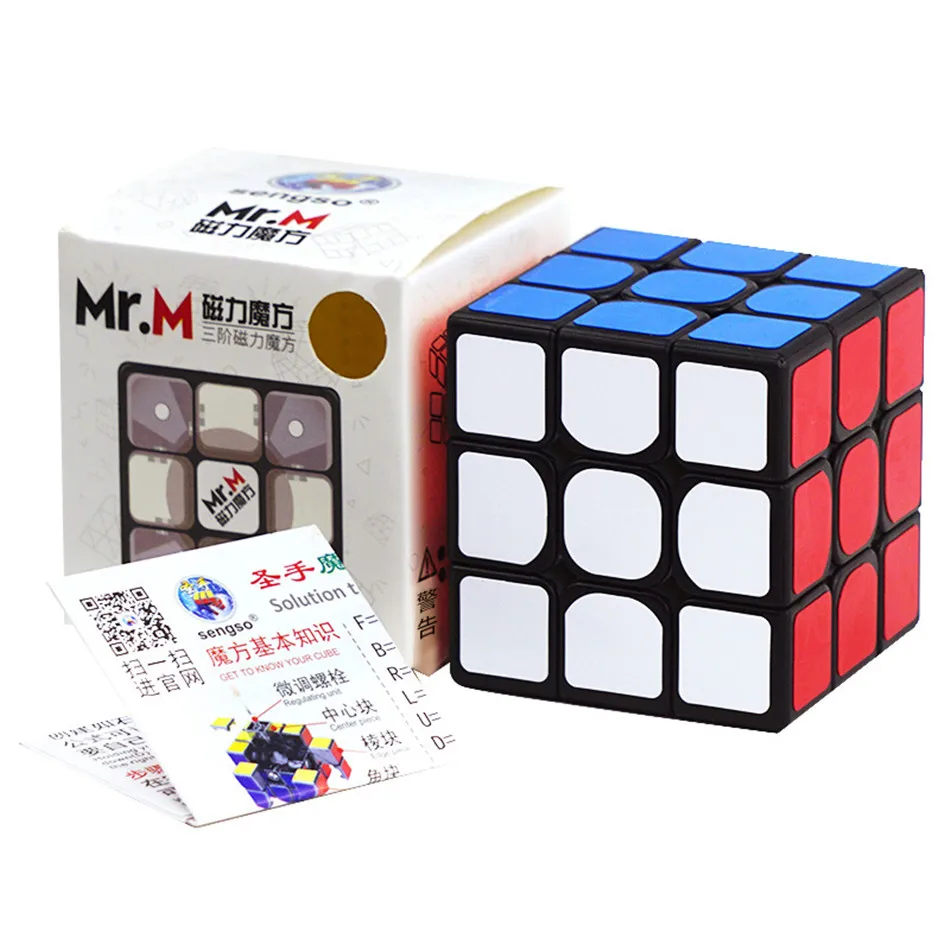 Sengso Mr.M 3x3 Магнитный магический куб без наклеек черный Shengshou Mr M 3x3x3 магниты скоростной куб волшебные игрушки для детей
Sengso Mr.M 3x3 Магнитный магический куб без наклеек черный Shengshou Mr M 3x3x3 магниты скоростной куб волшебные игрушки для детей
