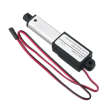 Aluminum Alloy 1500N 30mm Stroke Micro Linear Actuators Linear Actuator DC 12V Electric Mini Linear Motor 30mm/s 15mm/s 9.5mm/s
Aluminum Alloy 1500N 30mm Stroke Micro Linear Actuators Linear Actuator DC 12V Electric Mini Linear Motor 30mm/s 15mm/s 9.5mm/s