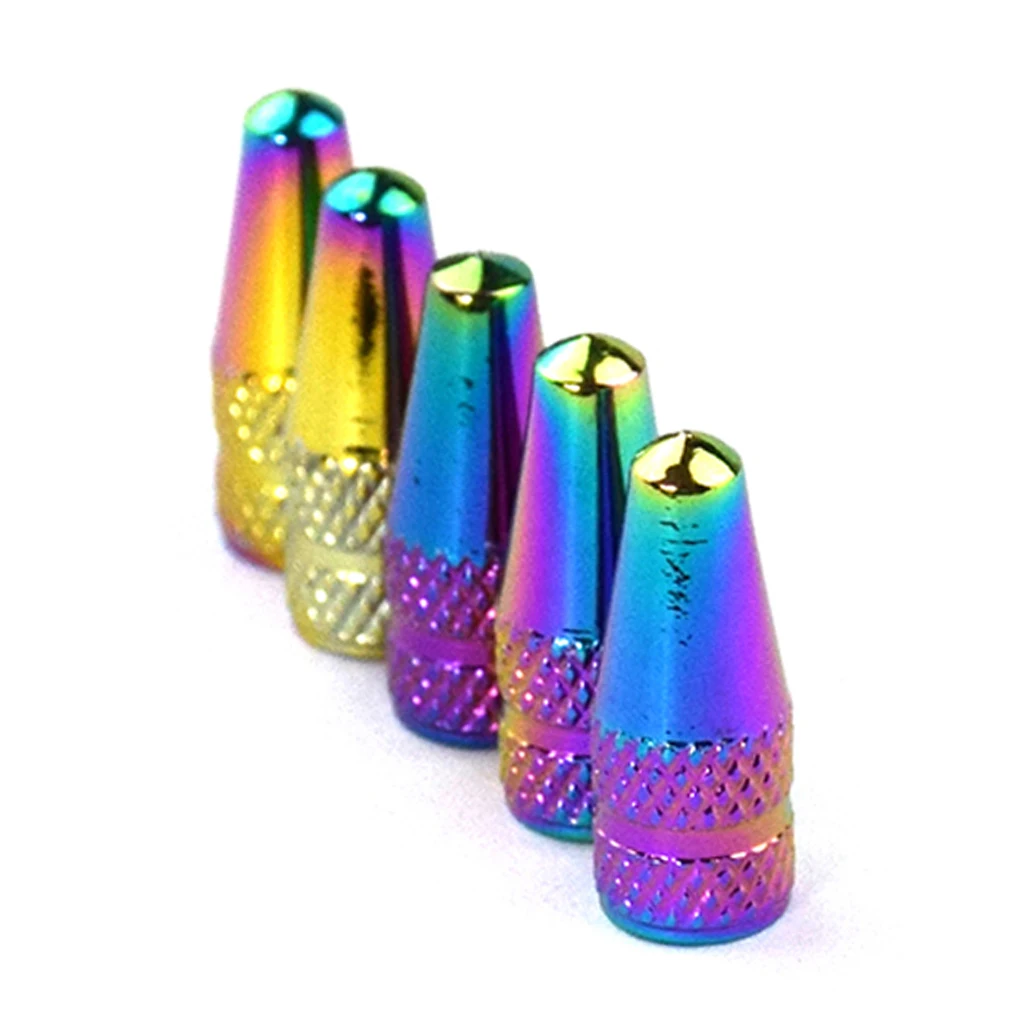 Improving Air Loss Rainbow Color Tire Valve Caps for Motorcycles Bicycles Car Improving Air Loss Rainbow Color Tire Valve Caps for Motorcycles Bicycles Car