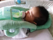 4 colores PP algodón suave bebé desmontable portátil almohadas para lactancia-apoyo a la lactancia bebé almohada cojín enfermería bebé almohada