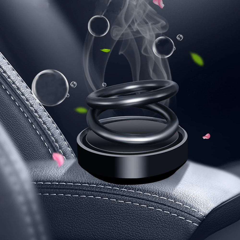 Car Air Freshener Perfume 360° Suspension Rotation Creative Double Ring Rotating Dashboard Fresh Auto Fragrance Car Accessories
Car Air Freshener Perfume 360° Suspension Rotation Creative Double Ring Rotating Dashboard Fresh Auto Fragrance Car Accessories