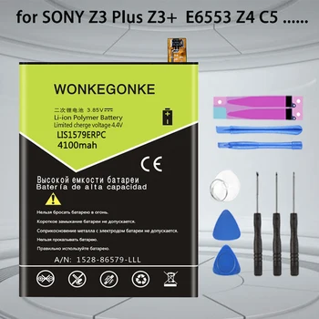 WONKEGONKE LIS1579ERPC Battery For Sony Xperia C5 Ultra / Dual E5506 E5553 E5533 E5563 Z3 Plus Z3+/ Dual E6553 Z4 E6533 batter
WONKEGONKE LIS1579ERPC Battery For Sony Xperia C5 Ultra / Dual E5506 E5553 E5533 E5563 Z3 Plus Z3+/ Dual E6553 Z4 E6533 batter