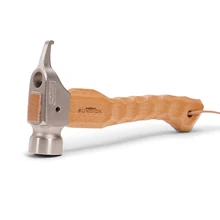 Stainless Steel Camping Hammer Copper Wood Handle with Cowhide Hanging Rope Outdor Hiking Tent Multifunctional Tool Hammer
Stainless Steel Camping Hammer Copper Wood Handle with Cowhide Hanging Rope Outdor Hiking Tent Multifunctional Tool Hammer