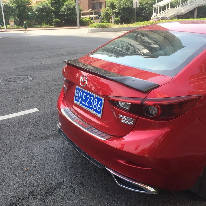 Высококачественные Аксессуары для автомобилей из углеродного волокна, подходят для Mazda 3 Axela Sedan 4door 2014 2015 2016
Высококачественные Аксессуары для автомобилей из углеродного волокна, подходят для Mazda 3 Axela Sedan 4door 2014 2015 2016
