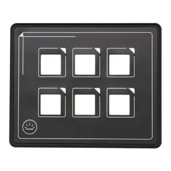 Durable 6 Gang Touch Screen Switch Panel Easy Installation Hit Color Slim Touch Control Panel Box Car Marine Boat
Durable 6 Gang Touch Screen Switch Panel Easy Installation Hit Color Slim Touch Control Panel Box Car Marine Boat