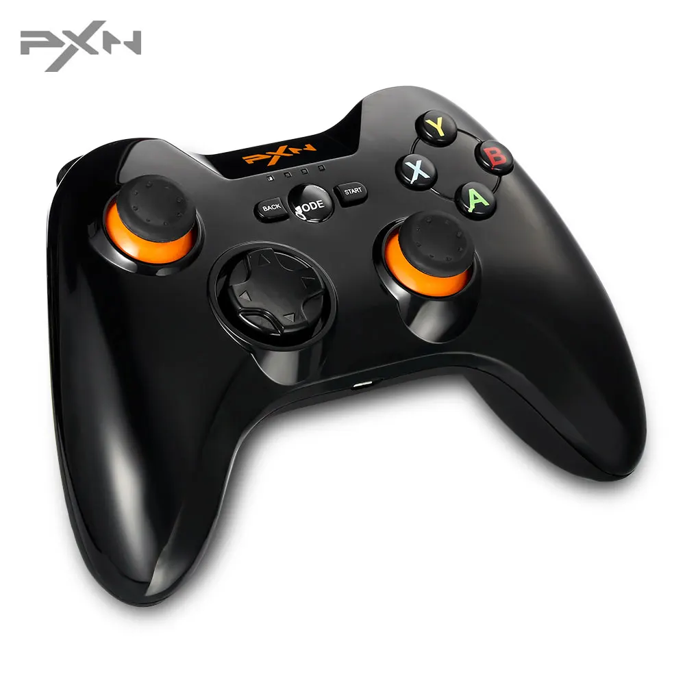 PXN PXN-9603 Gamepad 2.4G Wireless Game Console Dual Vibration Joystick Controller For PC TV BOX Smart Phone
PXN PXN-9603 Gamepad 2.4G Wireless Game Console Dual Vibration Joystick Controller For PC TV BOX Smart Phone