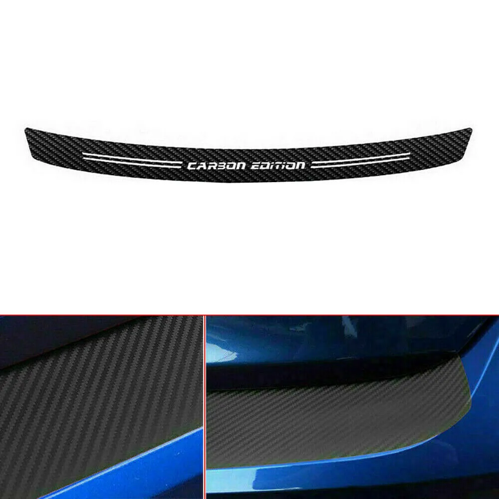 Decal Bumper Sticker Moulding Pad Plate Rear Removable SUV Sill Black Universal CARBON EDITION Vinyl Carbon Fiber
Decal Bumper Sticker Moulding Pad Plate Rear Removable SUV Sill Black Universal CARBON EDITION Vinyl Carbon Fiber