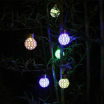 New 1 LED Crystal ball Solar Lamp Power LED Hanging Lights Solar Garlands Garden Christmas Decor For Outdoor
New 1 LED Crystal ball Solar Lamp Power LED Hanging Lights Solar Garlands Garden Christmas Decor For Outdoor
