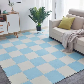 10 Pcs/Lot Plush Carpet Living Room Mosaic Carpet Bedroom Floor Mat Tatami Solid Color Foam Pad
10 Pcs/Lot Plush Carpet Living Room Mosaic Carpet Bedroom Floor Mat Tatami Solid Color Foam Pad