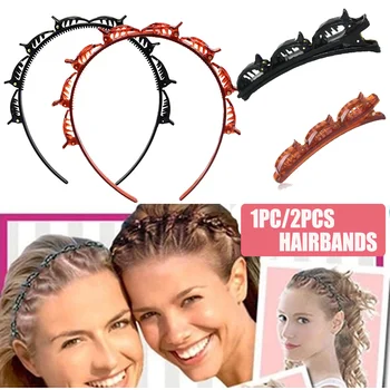 2pcs Double Bangs Hairstyle Hairpin Fashion Double Layer Bangs Clip Headband Hairbands Hairdressing Hairpin Hair Accessories
2pcs Double Bangs Hairstyle Hairpin Fashion Double Layer Bangs Clip Headband Hairbands Hairdressing Hairpin Hair Accessories