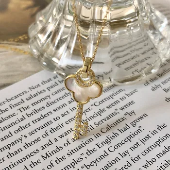 2019 Real Moana Choker Kolye Day Gift Necklace Korean Jewelry Customized S925 Sterling With Key Shell Clavicle Chain 
2019 Real Moana Choker Kolye Day Gift Necklace Korean Jewelry Customized S925 Sterling With Key Shell Clavicle Chain