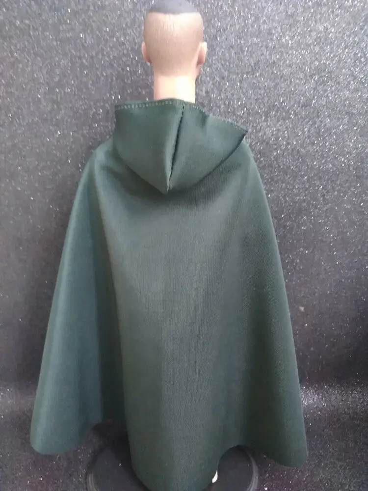 1/6 Scale Dark Green Cloak With Cap Model FOR 12" HT DAM Male Body Doll
1/6 Scale Dark Green Cloak With Cap Model FOR 12" HT DAM Male Body Doll