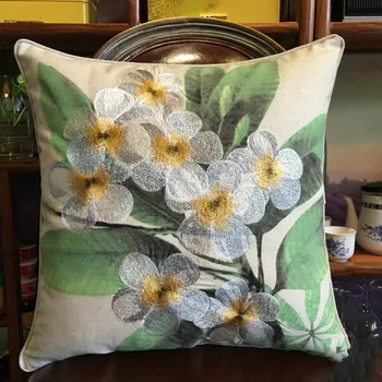 DUNXDECO Cushion Cover Decorative Pillow Case Cojines American Country Style Elegant Flowers Embroider Seat Housse de Coussin
DUNXDECO Cushion Cover Decorative Pillow Case Cojines American Country Style Elegant Flowers Embroider Seat Housse de Coussin