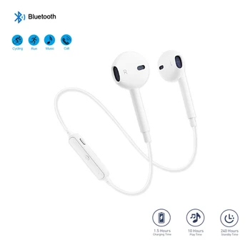 2020 S6 Sport In-Ear Neckband S6 Wireless Bluetooth Earphone With Mic Stereo Earbuds Headset For Various mobile phones
2020 S6 Sport In-Ear Neckband S6 Wireless Bluetooth Earphone With Mic Stereo Earbuds Headset For Various mobile phones
