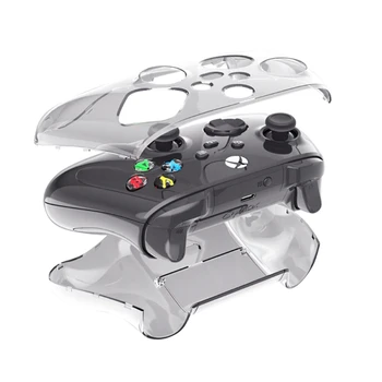 Transparent Clear Crystal Case Hard Controller Protective Cover Handle Shell for X box Series X Controller
Transparent Clear Crystal Case Hard Controller Protective Cover Handle Shell for X box Series X Controller