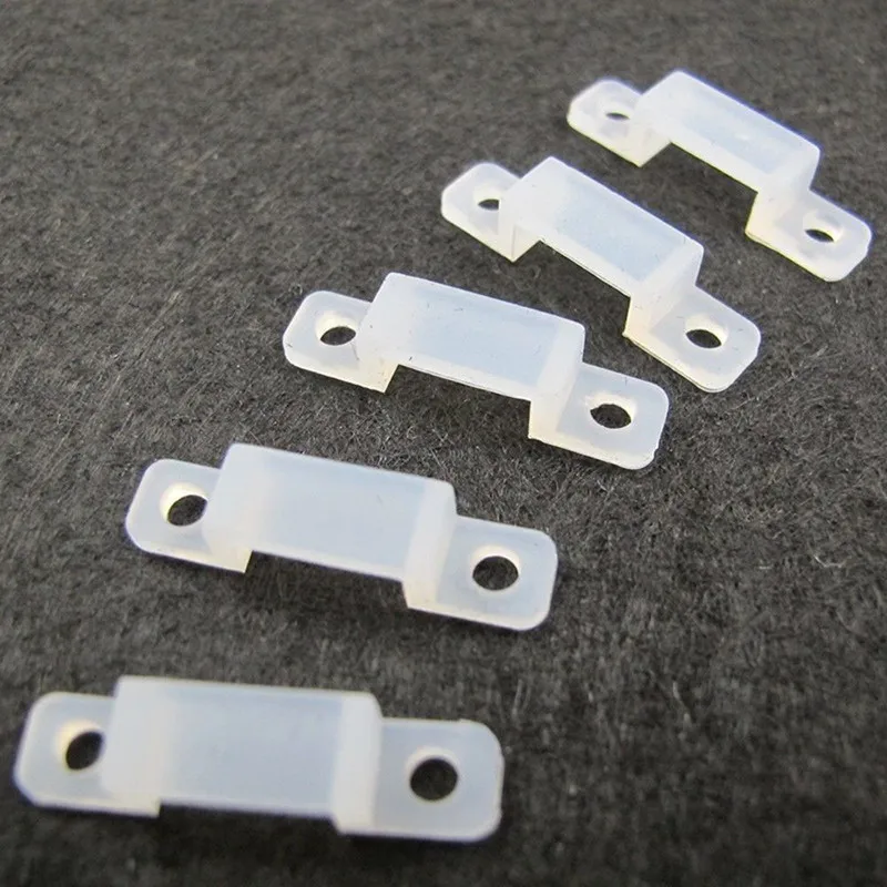 50pcs/lot high quality Silicon LED Strip Connector Clip Flexible Light Strips Fixing Holder For 10mm Width 5050 5630 Light Strip
50pcs/lot high quality Silicon LED Strip Connector Clip Flexible Light Strips Fixing Holder For 10mm Width 5050 5630 Light Strip
