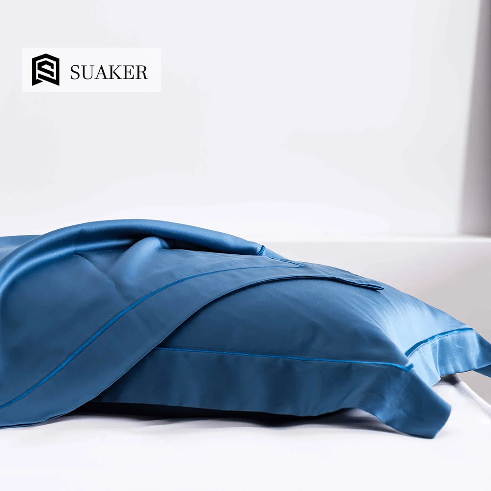 Suaker Luxury 100% Pure Silk Pillowcase Beauty Healthy 25 Momme Silky Pillow Case Soft Queen Pillow Cover Best For Skin Hair
Suaker Luxury 100% Pure Silk Pillowcase Beauty Healthy 25 Momme Silky Pillow Case Soft Queen Pillow Cover Best For Skin Hair