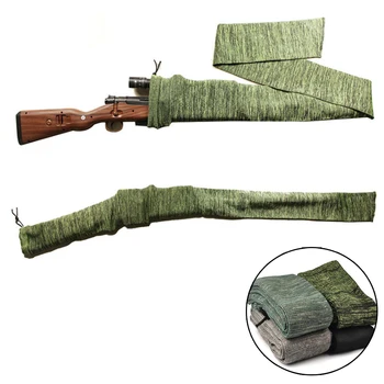 

54 Inches Polyester Gun Sock Rifle Shotgun Moistureproof Protector Gun Bag Tactical Hunting Shooting Fishing Rod Gun Cover Case
