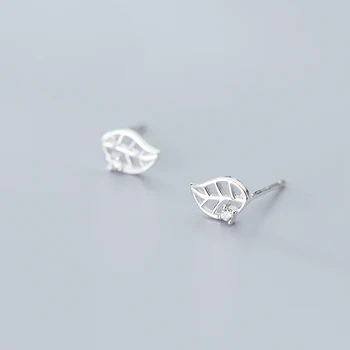 MloveAcc 100% 925 Solid Real Sterling Hollow Leaf CZ Stud Earrings Gift for Women Girls Kids Lady Jewelry
MloveAcc 100% 925 Solid Real Sterling Hollow Leaf CZ Stud Earrings Gift for Women Girls Kids Lady Jewelry