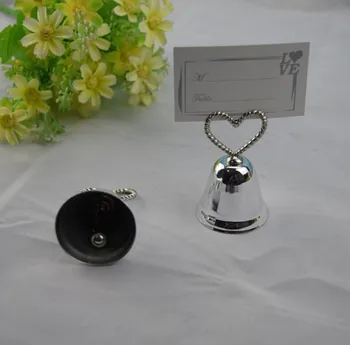 200PCS Charming Chrome Bell Place Card/Photo Holder with Dangling Heart Charm Wedding birthday party
200PCS Charming Chrome Bell Place Card/Photo Holder with Dangling Heart Charm Wedding birthday party