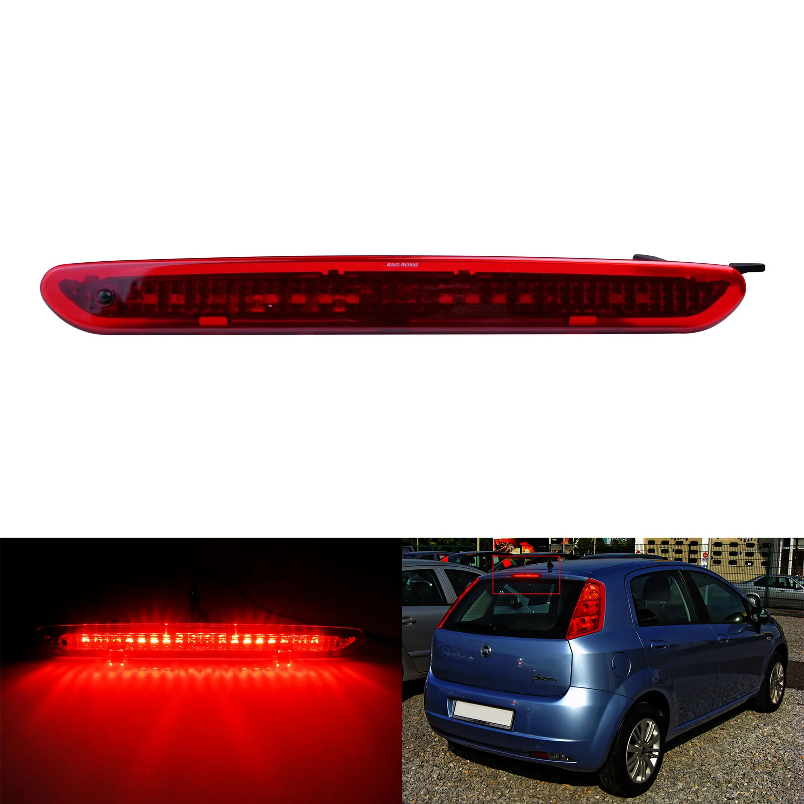 21 SMD красный светодиодный высокий уровень третий стоп светильник для Fiat Grande Punto EVO
21 SMD красный светодиодный высокий уровень третий стоп светильник для Fiat Grande Punto EVO