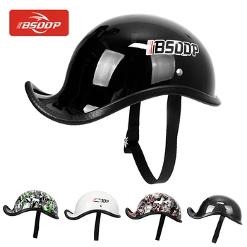 Curved helmet New Motorcycle Helmet Open Face Retro Half Helmet Casco Moto Capac for Hyosung Triumph Honda Suzuki KTM BMW Harley
Curved helmet New Motorcycle Helmet Open Face Retro Half Helmet Casco Moto Capac for Hyosung Triumph Honda Suzuki KTM BMW Harley