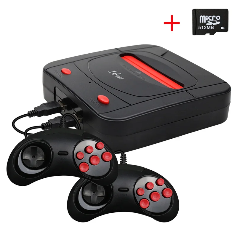 HDMI Output Retro VideoGame Console Build In188 Classic 16 Bit Game mini Console Dual Gamepad
HDMI Output Retro VideoGame Console Build In188 Classic 16 Bit Game mini Console Dual Gamepad