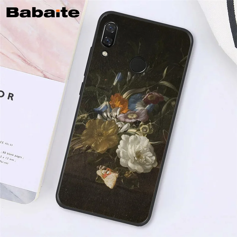 Great painting flower Butterfly In a Vase aesthetic Art