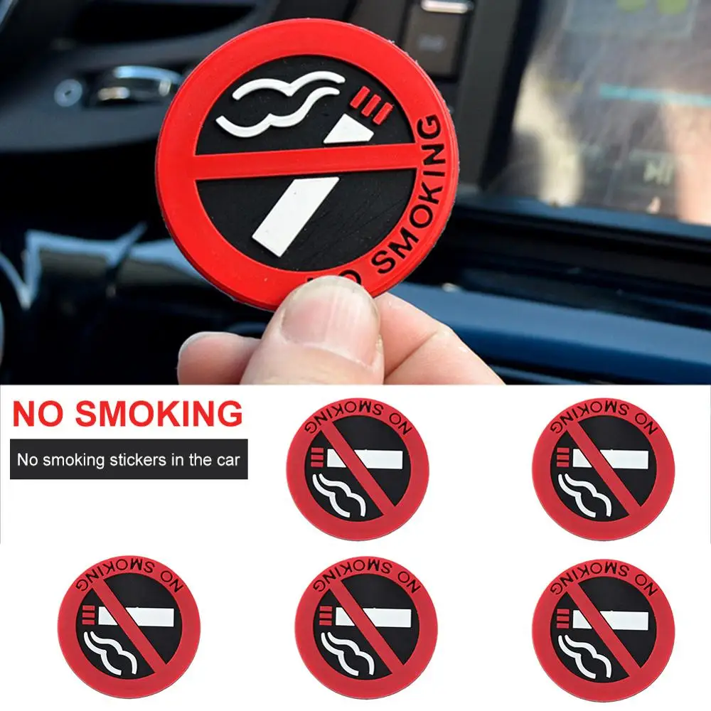 5 Pcs Car styling No smoking Warning logo Rubber stickers car stickers (Round) Car Accessories Wholesale Quick delivery
5 Pcs Car styling No smoking Warning logo Rubber stickers car stickers (Round) Car Accessories Wholesale Quick delivery