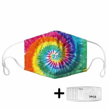 Mouth Masks with 7Pcs Filter Anti PM2.5 Dustproof Mask Fahion Art Tie dye Mouth-muffle Outdoor Cycling Face Mask Mask Filter
Mouth Masks with 7Pcs Filter Anti PM2.5 Dustproof Mask Fahion Art Tie dye Mouth-muffle Outdoor Cycling Face Mask Mask Filter