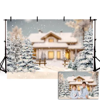 Mehofond Christmas Backdrop Winter Tree Snowflake Wooden House Family Party Decoration Photography Background Photo Studio Props
Mehofond Christmas Backdrop Winter Tree Snowflake Wooden House Family Party Decoration Photography Background Photo Studio Props