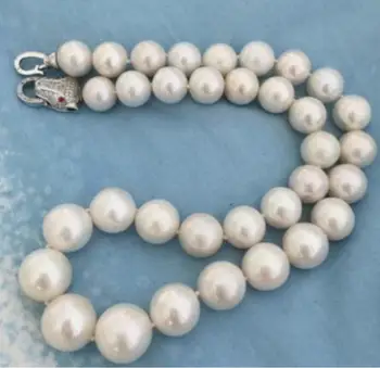 Free shipping huge 18" 14-12MM SOUTH SEA NATURAL White PEARL NECKLACE Leopard head CLASP
Free shipping huge 18" 14-12MM SOUTH SEA NATURAL White PEARL NECKLACE Leopard head CLASP