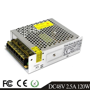 120W 48V 2.5A Single Output Switching Power Supply AC DC48V Power Adapter for CNC Stepper Motors Mechanical Equipment
120W 48V 2.5A Single Output Switching Power Supply AC DC48V Power Adapter for CNC Stepper Motors Mechanical Equipment
