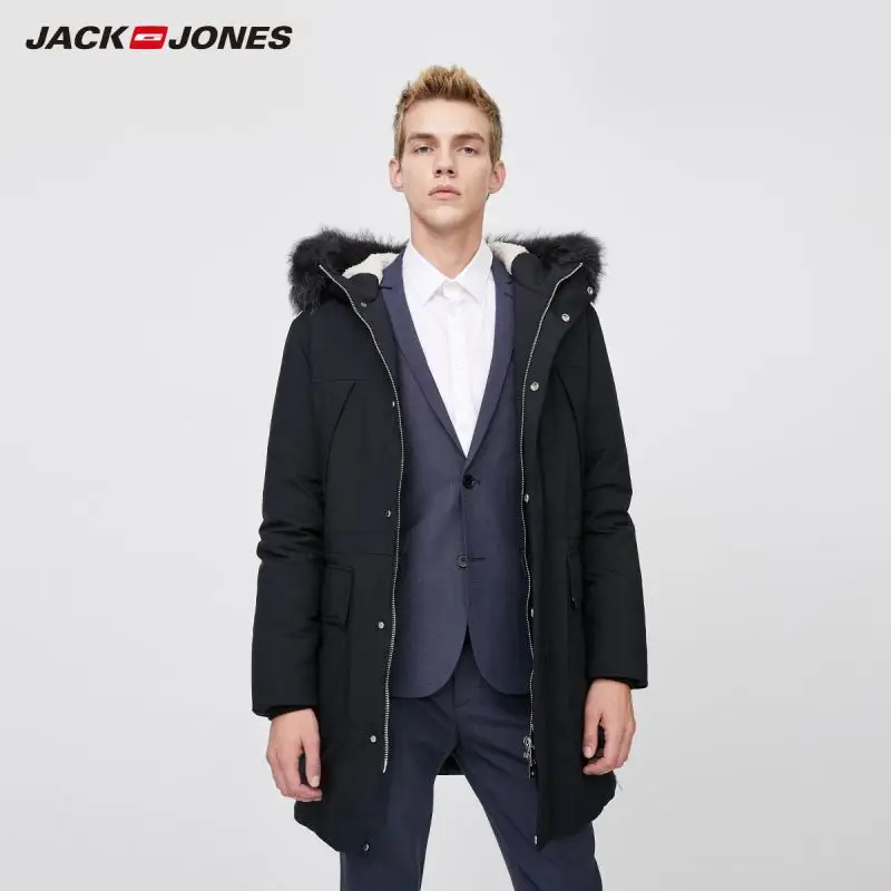 JackJones Men's Hooded Long Business Casual Fur Collar Cargo Down Jacket Menswear| 219412547
JackJones Men's Hooded Long Business Casual Fur Collar Cargo Down Jacket Menswear| 219412547