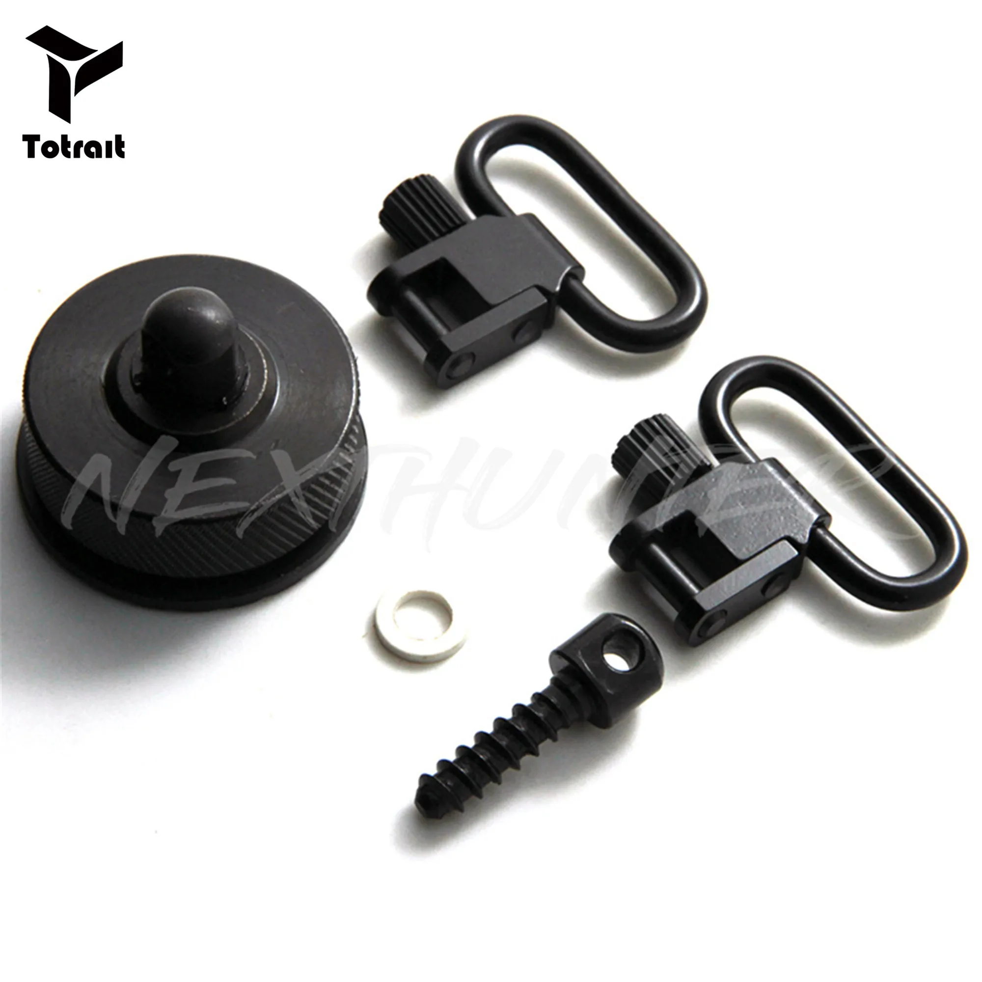 TOtrait Sling Swivels Stud Set Quick Magazine Cap Adapter With Swivel Base 12GS-8022 1'' separation Stud Hunting Accessories Kit
TOtrait Sling Swivels Stud Set Quick Magazine Cap Adapter With Swivel Base 12GS-8022 1'' separation Stud Hunting Accessories Kit