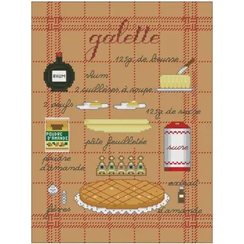 Delicious pie patterns Counted Cross Stitch 11CT 14CT DIY Chinese Cross Stitch Kits Embroidery Needlework Sets
Delicious pie patterns Counted Cross Stitch 11CT 14CT DIY Chinese Cross Stitch Kits Embroidery Needlework Sets