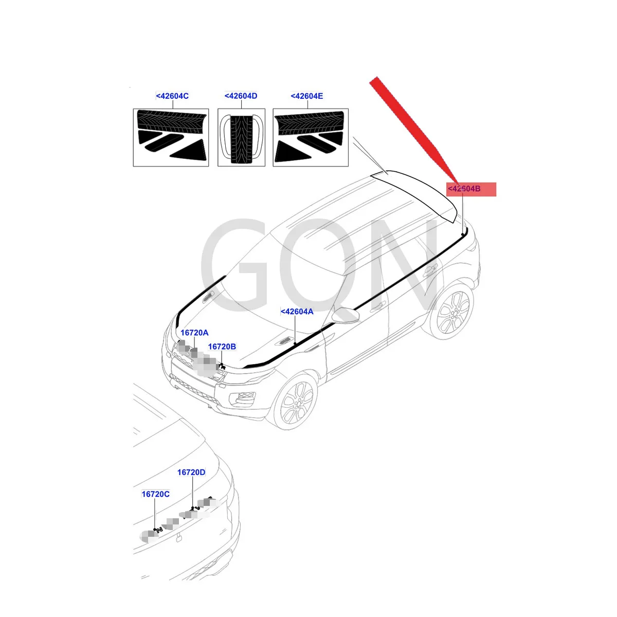 Body trim 2012-lan dro ver ran ger ove rev oq ue mudguard trim strip, dust strip indicator strip, police trim plate bottom plate
Body trim 2012-lan dro ver ran ger ove rev oq ue mudguard trim strip, dust strip indicator strip, police trim plate bottom plate