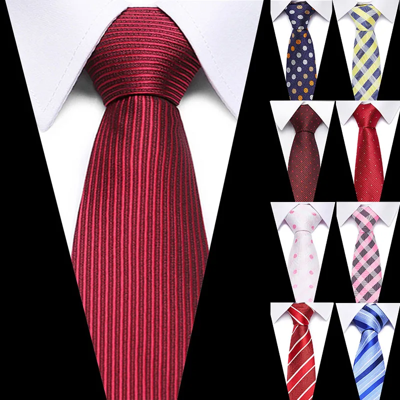48 Colors Wedding Men's Red Necktie 7.5cm 100% Silk Tie Luxury Striped Slim Ties for Men Suit Cravat Dress Accessories Ties
48 Colors Wedding Men's Red Necktie 7.5cm 100% Silk Tie Luxury Striped Slim Ties for Men Suit Cravat Dress Accessories Ties