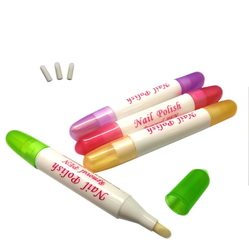 

Nail Art Corrector Pen Remove Mistakes Each One With 3 Tips Easy And Correct The Manicure Mistake Nail Edge Modification Pen