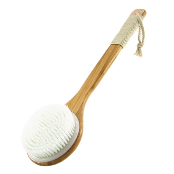 Body Natural Horse Hair Bath Brush Dry Skin Long Wooden Handle Exfoliation Brush Massager Bath Shower Scrubber Soft
Body Natural Horse Hair Bath Brush Dry Skin Long Wooden Handle Exfoliation Brush Massager Bath Shower Scrubber Soft