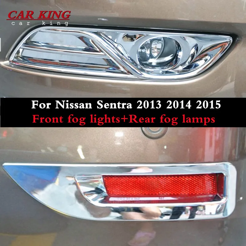 For Nissan Sentra 2013 2014 2015 Car front fog lamp eyebrow Decoration Cover Trim ABS Chromium Car Styling Accessories 2pcs
For Nissan Sentra 2013 2014 2015 Car front fog lamp eyebrow Decoration Cover Trim ABS Chromium Car Styling Accessories 2pcs